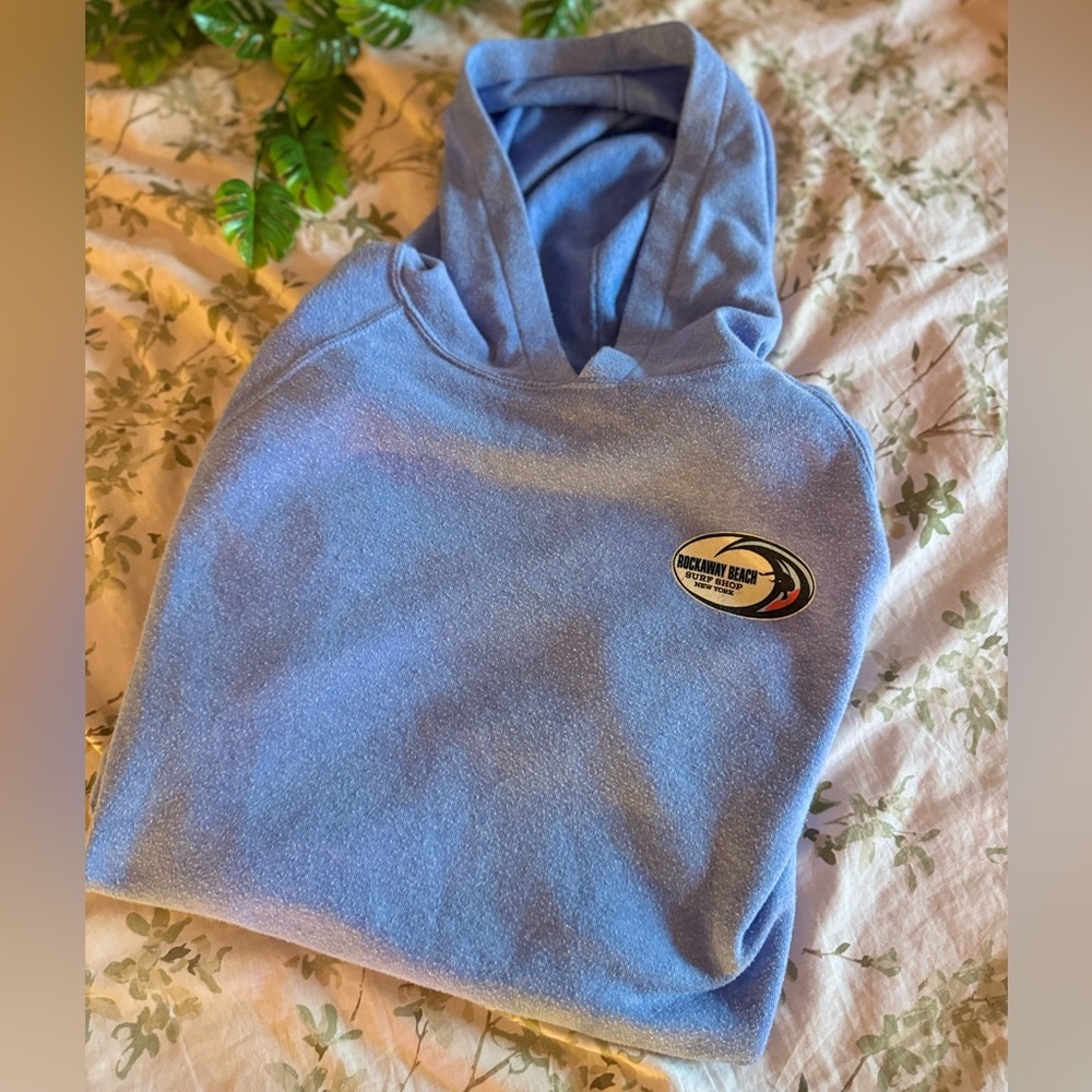 Blue Hoodie Sweater